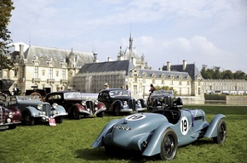 Concours d'lgance automobile  Chantilly