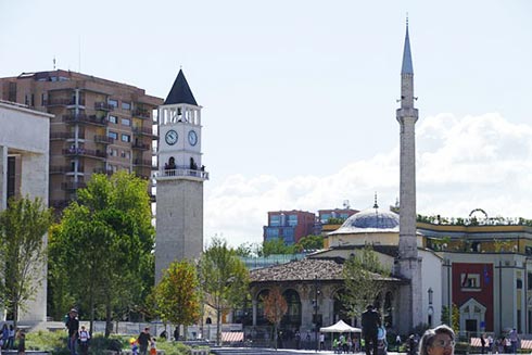 Tirana, la capitale
