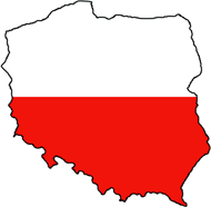 Karte von Polen