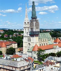 Louer une voiture à Zagreb en Croatie.