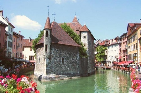 Le centre-ville d'Annecy