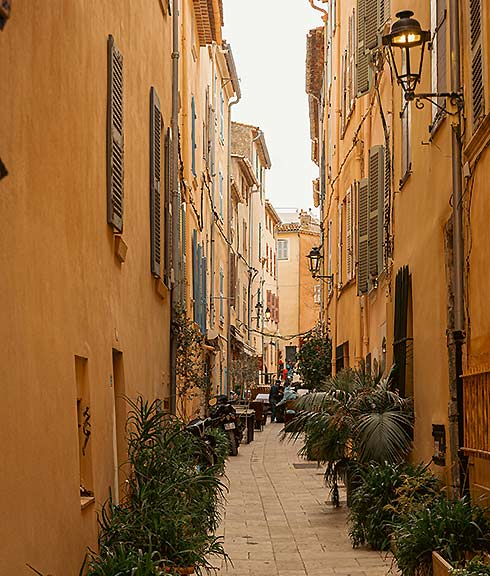Coins pittoresques à Saint-Tropez
