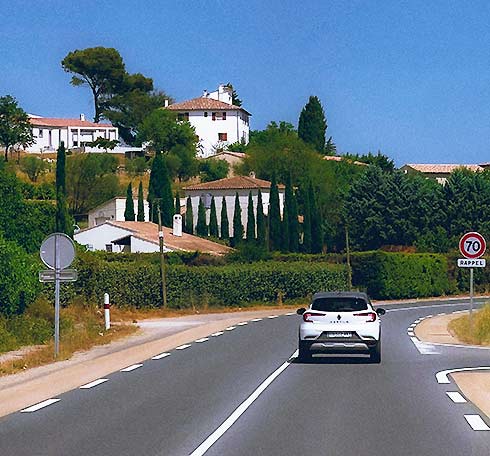 Conduire à Saint-Tropez
