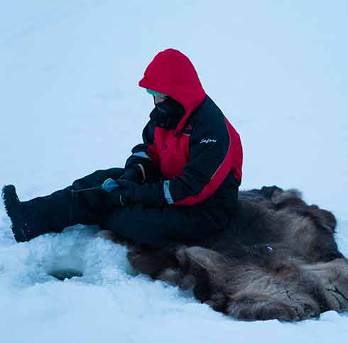 Pêchesousglace à Ivalo