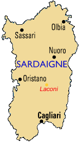 Mappa della Sardegna